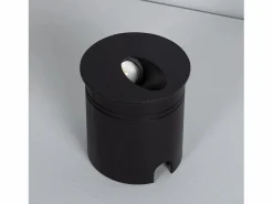 Online Ledkia Baliza Exterior LED 3W Empotrable Pared Circular Boiler 4000K Blanco Neutro Negro