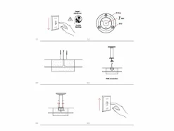 Discount Baliza LED Mac Floor 4000K - 12W IP65 30cm de altura para exterior en aluminio - Downlight - Beneito & Faure Blanco