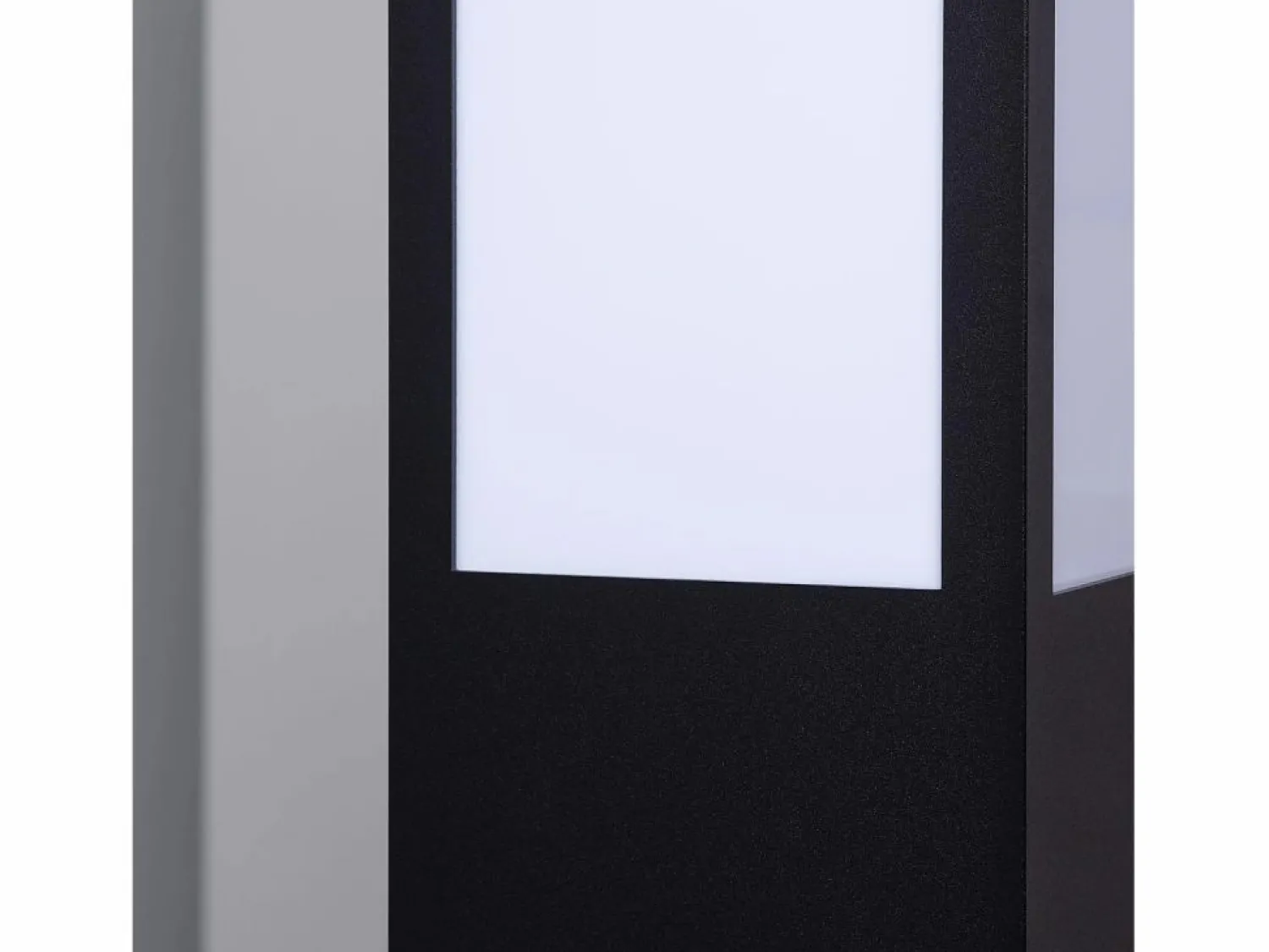 Sale Ledkia Baliza Solar Exterior LED Superficie Pie 40cm con Detector de Movimiento Kenya 3000K Blanco Cálido Negro
