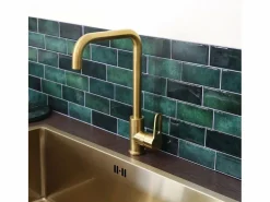 Essebagno Baltic Mezclador de fregadero oro cepillado