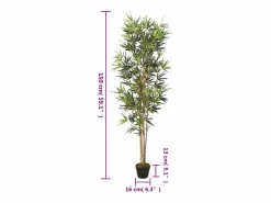 Sale Bambú artificial 828 hojas 150 cm Verde