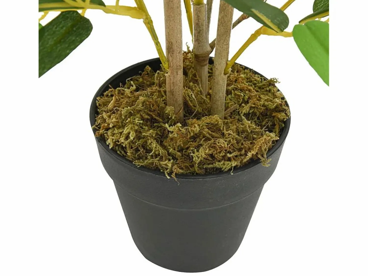 New Bambú artificial 368 hojas 80 cm Verde
