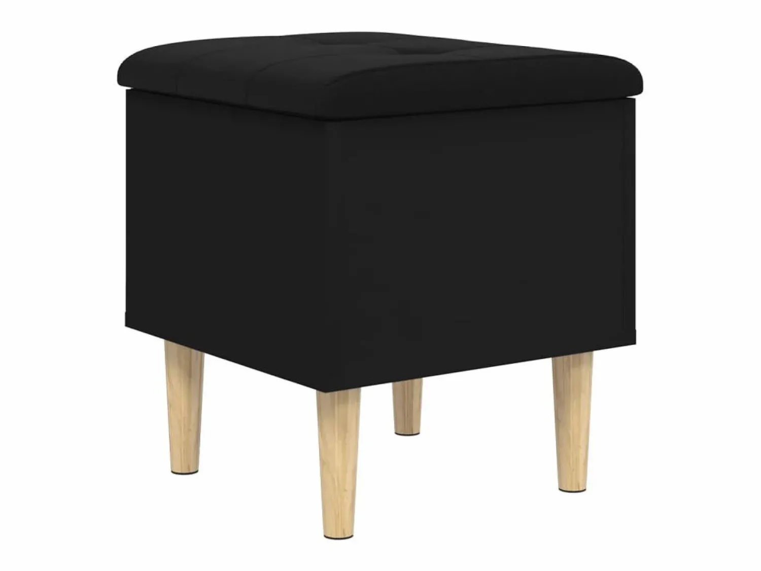 vidaxl Banco con almacenaje madera de ingeniería 42x42x46 cm