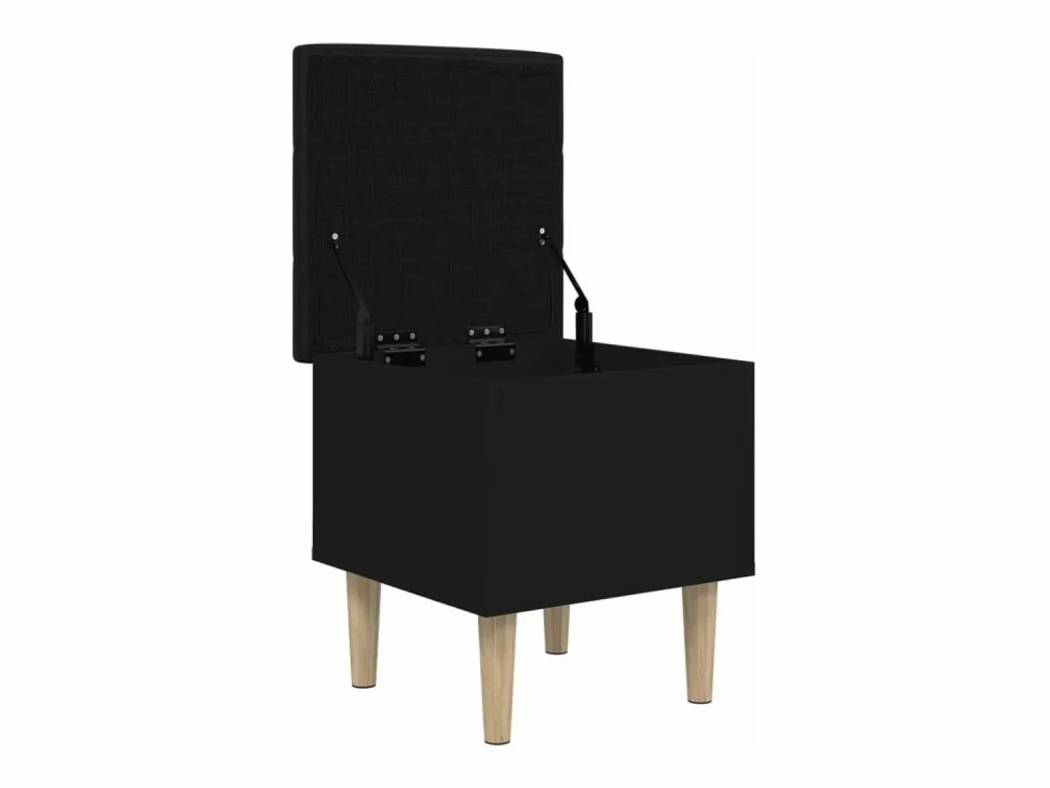 vidaxl Banco con almacenaje madera de ingeniería 42x42x46 cm