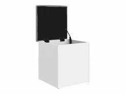 Clearance Banco de almacenaje 42x42x45 cm madera de ingeniería Banco Y Pie De Cama|Banco Y Pie De Cama