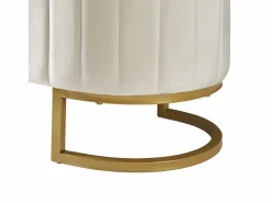 Sale ModernLuxe Banco de almacenamiento tapizado en terciopelo - estilo moderno - Beige