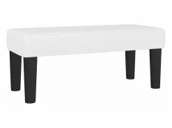 vidaxl Banco de cuero sintético 70x30x30 cm
