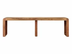 vidaxl Banco de madera maciza de acacia 160x38x45 cm