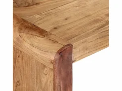 vidaxl Banco de madera maciza de acacia 160x38x45 cm
