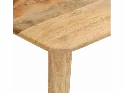 vidaxl Banco de madera maciza de mango 160x40x45 cm
