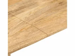 vidaxl Banco de madera maciza de mango 160x40x45 cm