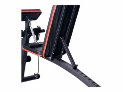 Outlet Banco de pesas multifuncional con refuerzo de resorte, ABS, (54x160x106 cm) Negro