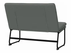 New Banco de tela oscuro 100x75x76 cm ES356782 Gris