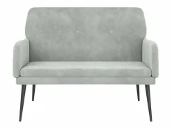 Banco de terciopelo 108x79x79 cm ES496089