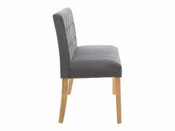 Hot Banco de terciopelo 140 cm ES292587 Gris