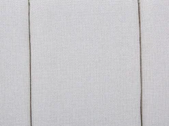 Outlet Vente-unique Banco en tela texturizada en color - NUBELO Beige