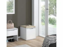 Clearance Vicco Banco para zapatos 40x40x40.6 ruben Blanco