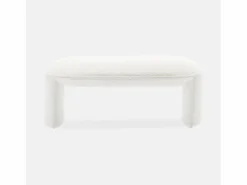 Sweeek Banco pie de cama estilo borreguito