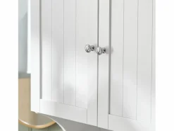 Banco Zapatero con 1 Solapa Banco de almacenamianto con cojín Acolchado de Asiento 60 x 24 x 47 cm FSR16-K-W ES Zapatero|Mueble De Almacenaje