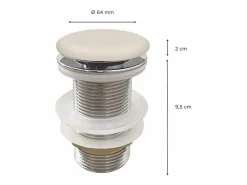 Hot Bande clic-clac de concreto JAMES Beige