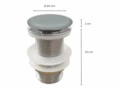 Outlet Bande clic-clac de concreto JAMES Verde