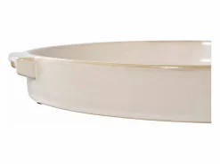 Online Bandeja de cerámica blanca Ø 37 cm Jarrón