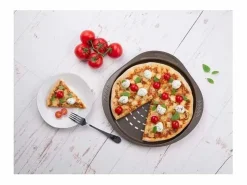 Discount Bandeja de pizza Asimetría antiadherente inox Ø32 cm Material Y Utensilios De Cocina