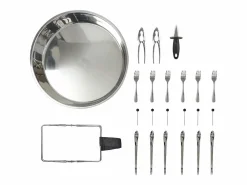 Discount Bandeja para servir marisco con 22 accesorios Presentación Y Servicio