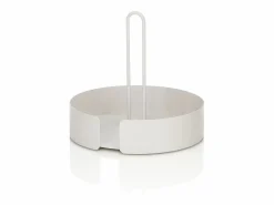 Sale Bandeja redonda portautensilios de metal blanco Joko Materiales Y Utensilios De Cocina