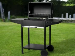 Clearance Habitat et jardin Barbacoa de carbón "Bizon" - 119 x 50 x 101 cm - Negro