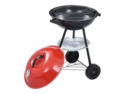 Best Barbacoa de carbón portátil con ruedas XXL 44 cm Barbacoa