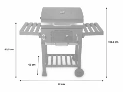 Outlet Barbacoa de carbón premium Barbacoa
