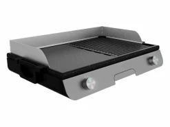 Barbacoa de sobremesa Cecotec PerfectRoast 3000 Inox 3000W 2 zonas mixtas Gris