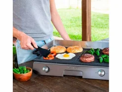 Barbacoa de sobremesa Cecotec PerfectRoast 3000 Inox 3000W 2 zonas mixtas Gris