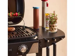 Sweeek Barbacoa eléctrica de 2 quemadores, acero esmaltado