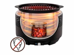 New Barbacoa eléctrica de sobremesa Aktive Barbecue 2 en 1 con accesorios Ø31 cm Barbacoa
