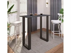 Outlet VCM Barbacoa Xona Negro / Roble Sonoma AL. 102 x AN. 110 x P. 50 cm Multicolor