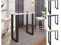 Outlet VCM Barbacoa Xona Negro / Roble Sonoma AL. 102 x AN. 110 x P. 50 cm Multicolor