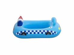 Outlet Bestway Barca Hinchable Coche de Policía 88X66X32 cm con Sonido de Sirena Policia Mayores de 3 Años Azul