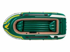 Online Intex Barca hinchable Seahawk 3 3 usuarios con bomba de hinchado+2 remos verde 43x137x295 cm Caqui