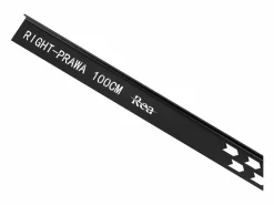 Hot Barra De Caída Del Plato De Ducha 100Cm Left Black Plato De Ducha