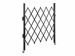 New Barrera de Seguridad Extensible Plegable SucceBuy, Puerta Plegable Simple, 154 x 180 cm Puerta De Garaje