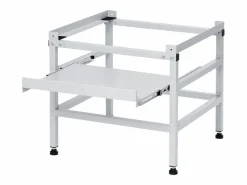 New Base de Lavadora SucceBuy Soporte para Lavadora (123 x 63,5 cm, 268 kg, Doble Estante) Mueble Para Lavadora