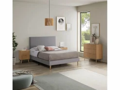 Outlet Base tapizada Aura 90x190 cm Somier - 90X190Cm