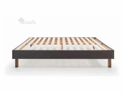 New Base Tapizada Con Patas | Medidas 180x200 | Base francesa Descansin | Lujo a tu Alcance Gris