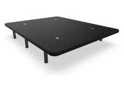 New Base Tapizada 90x190 - Nalui Negro