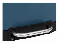 Online Five Basurero de metal con contenedor extraíble de 30 L Azul