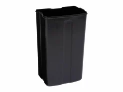 Online Five Basurero de metal con contenedor extraíble de 30 L Azul