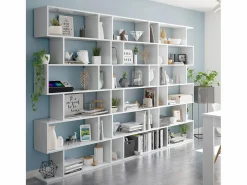 Calicosy Biblioteca con 6 compartimentos - A192 cm - Athena