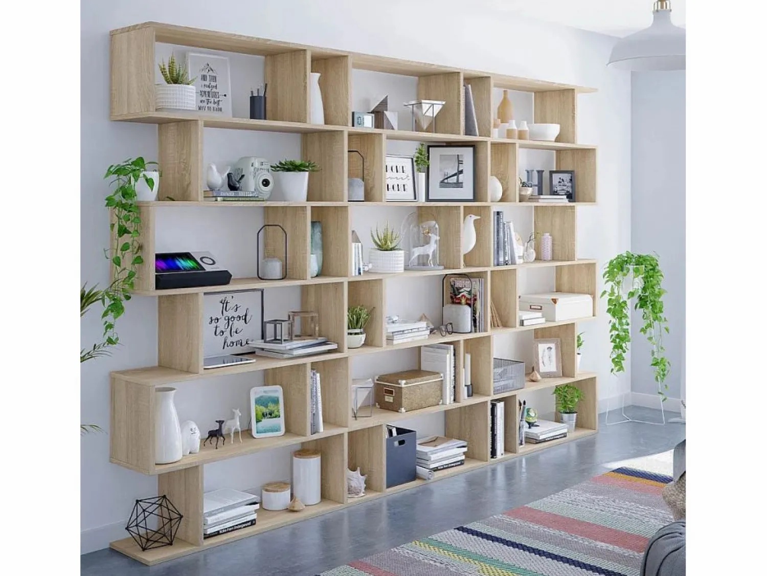 Best Biblioteca con 6 compartimentos - A192 cm - Athena Librería
